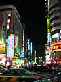 shinjuku at night