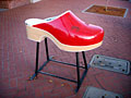 wooden shoe